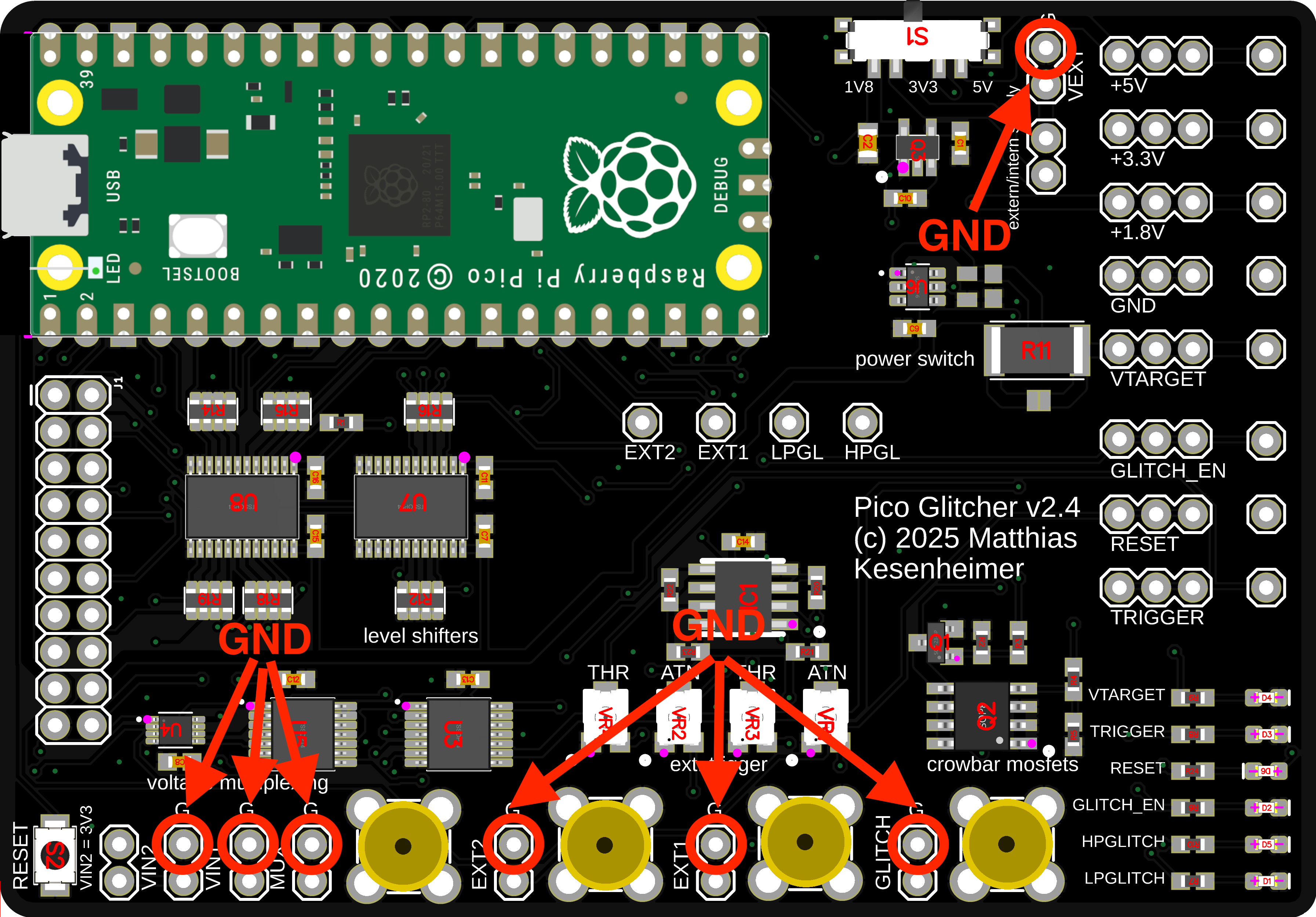 GND connections