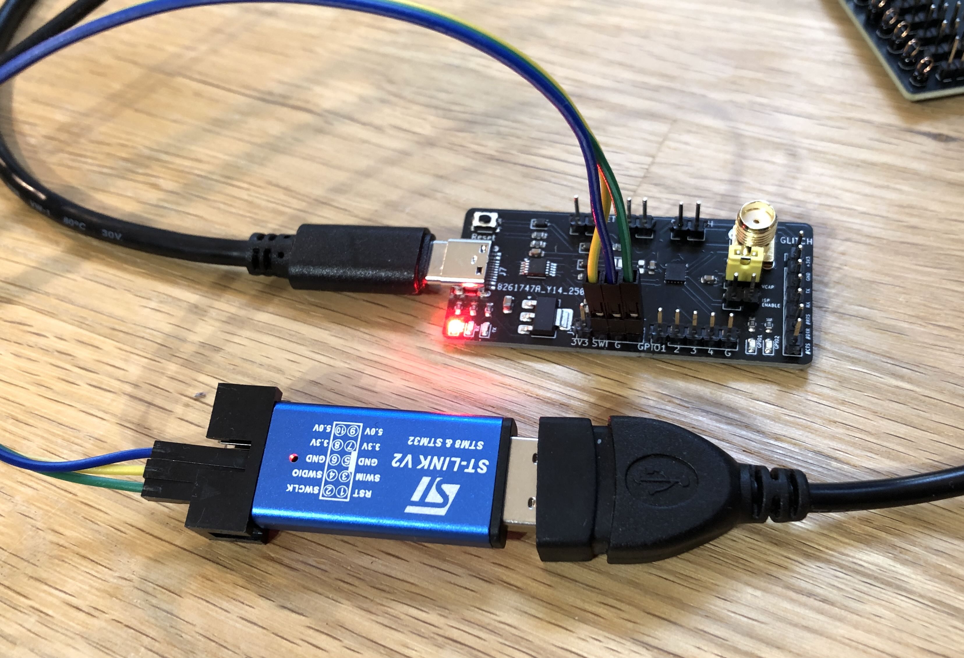 Target board programming