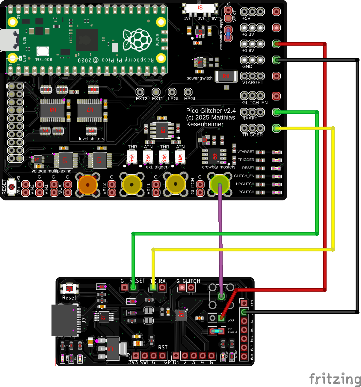 STM8s crowbar glitching